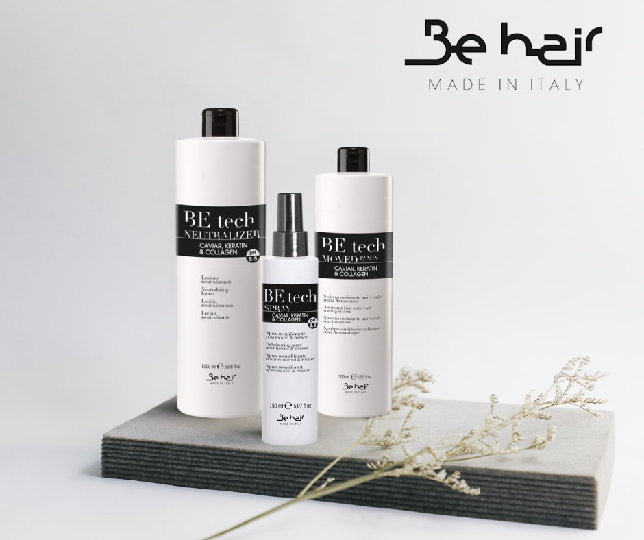 BE Tech Moved 12min ph 8.5 – profesjonalna trwała ondulacja od Be Hair, która odmieni Twoje włosy!